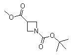 1-tert-butyl 3-methyl azetidine-1,3-dicarboxylate