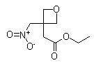 (3-nitromethyloxetan-3-yl)acetic acid ethyl ester