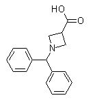 1-benzhydrylazetidine-3-carboxylic acid