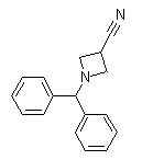 1-benzhydrylazetidine-3-carbonitrile