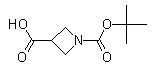 1-(tert-butoxycarbonyl)azetidine-3-carboxylic acid